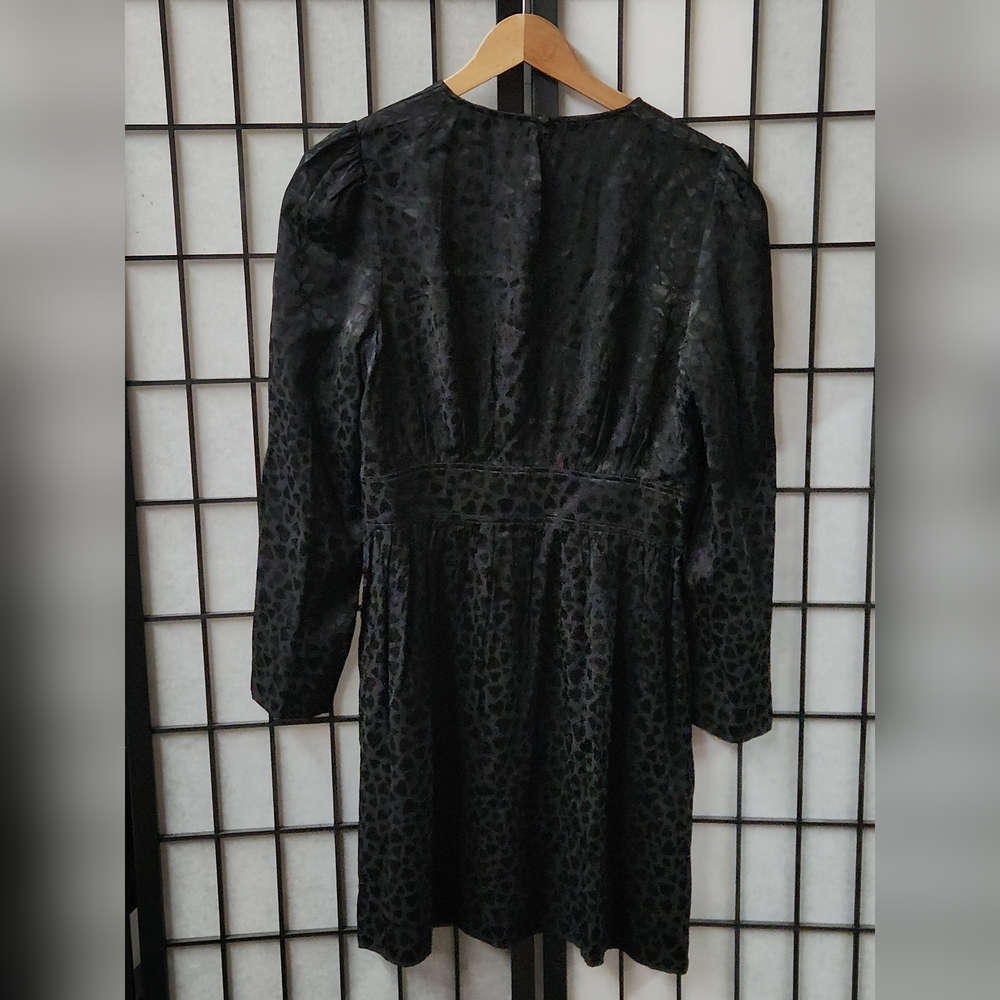 Black Heart Patterned Dress